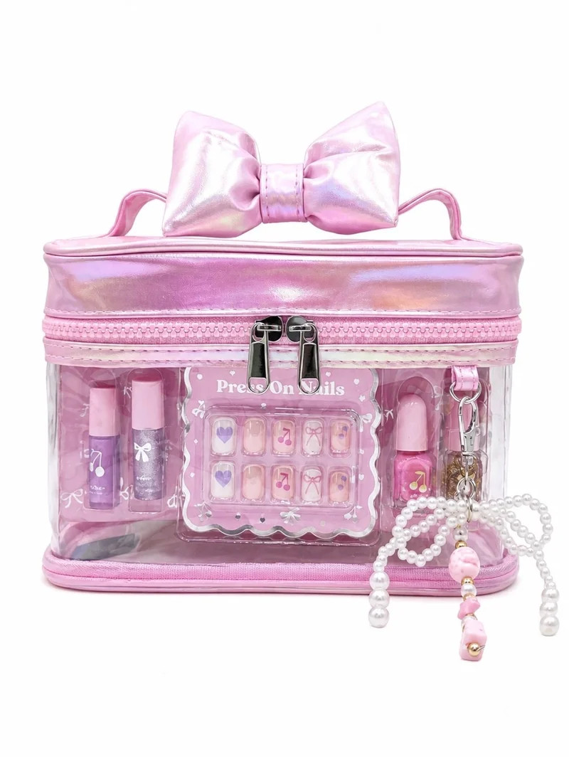 Wonder Nation Beauty Handbag Accessories Set, 15 Piece Set, Children 6 years and up | Walmart (US)