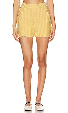 The Knotty Ones Pilnatis Shorts in Lemon from Revolve.com | Revolve Clothing (Global)