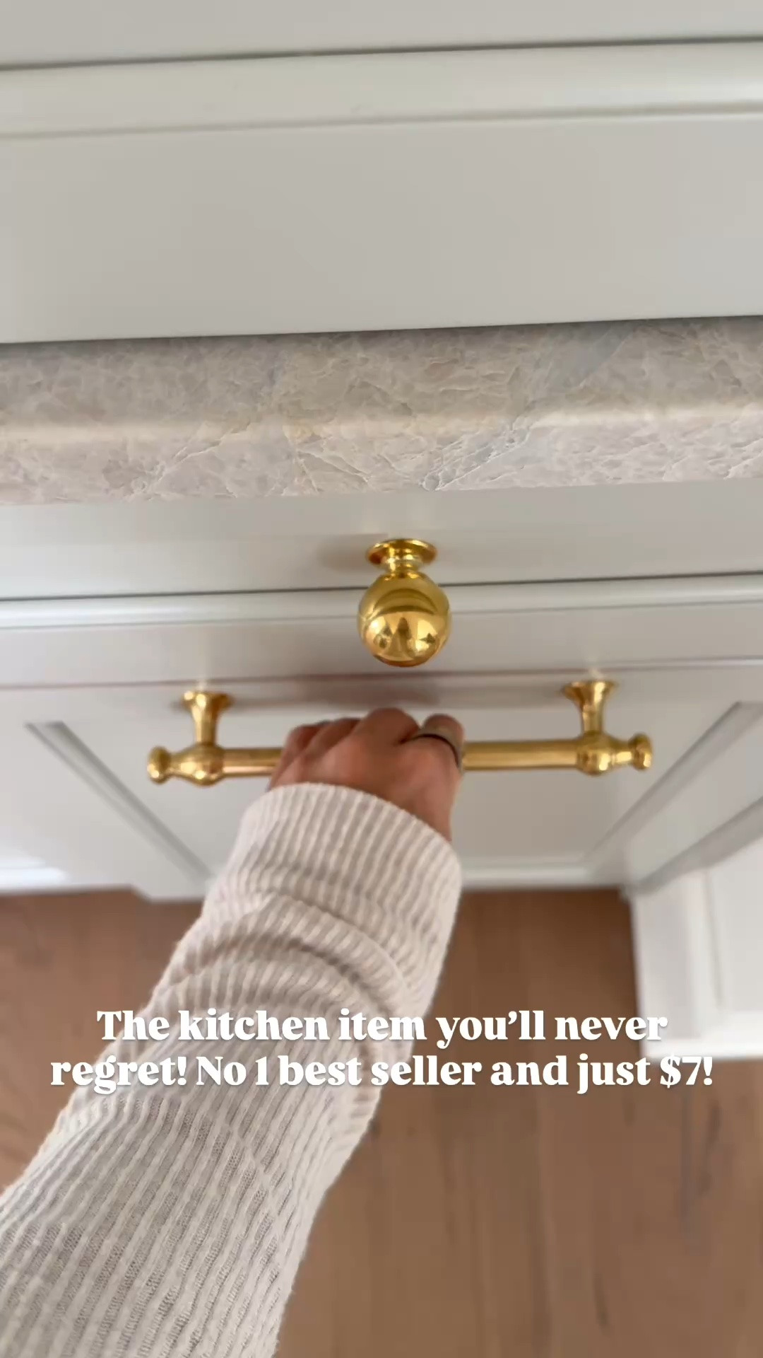 Amazon kitchen must have to prevent chipping on heavy traffic drawers! Game changer!!!