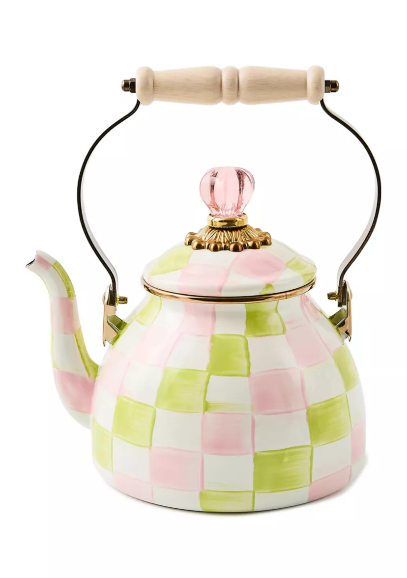 Palm Beach Check 2 Quart Tea Kettle | Belk