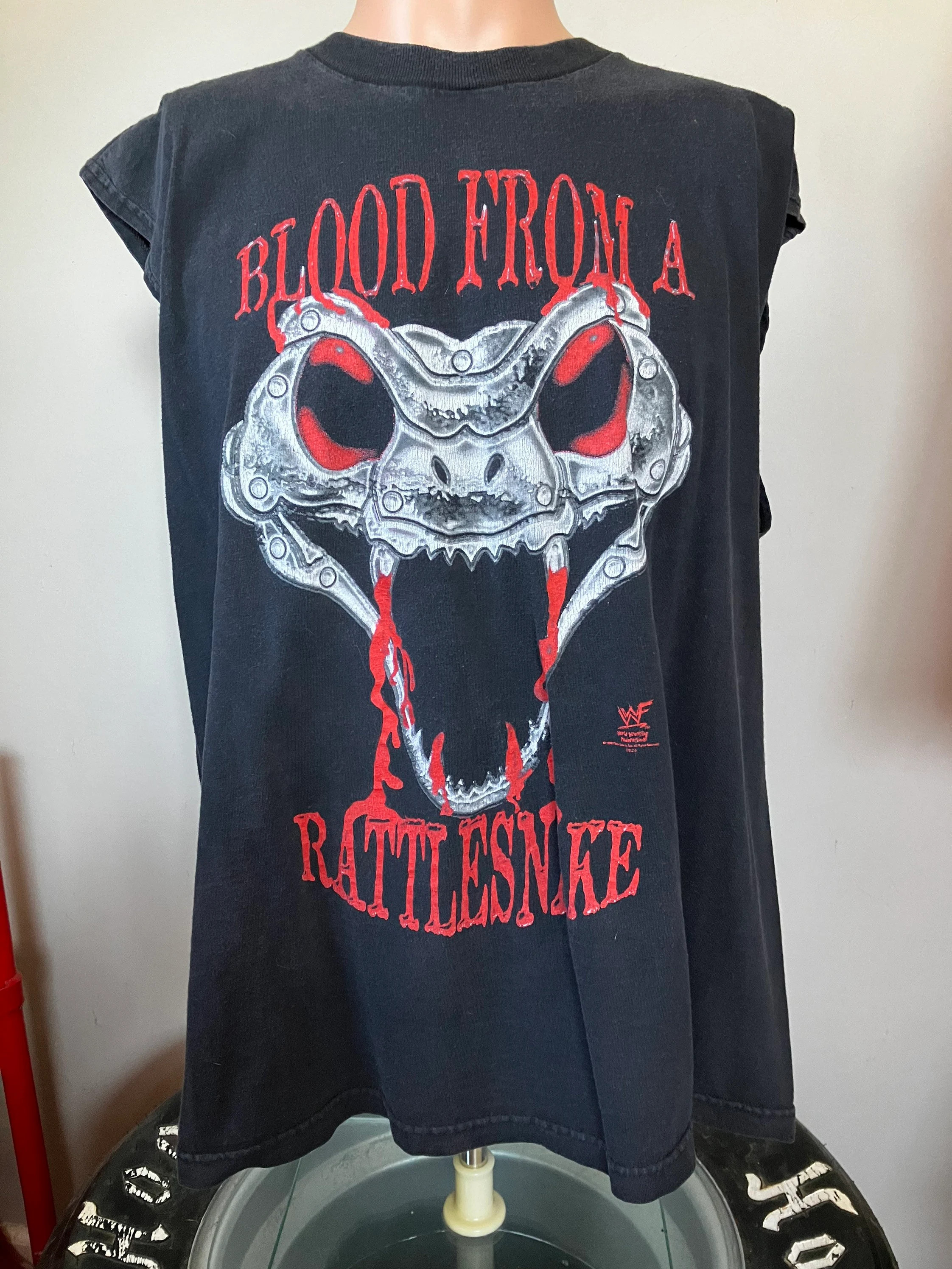 WWF Stone Cold Steve Austin Blood From A Rattlesnake Sleeveless T-shirt XL 90’s - Etsy | Etsy (US)