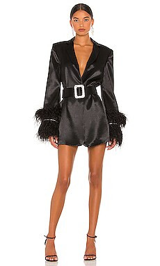 Bronx and Banco Odessa Blazer Dress in Black from Revolve.com | Revolve Clothing (Global)