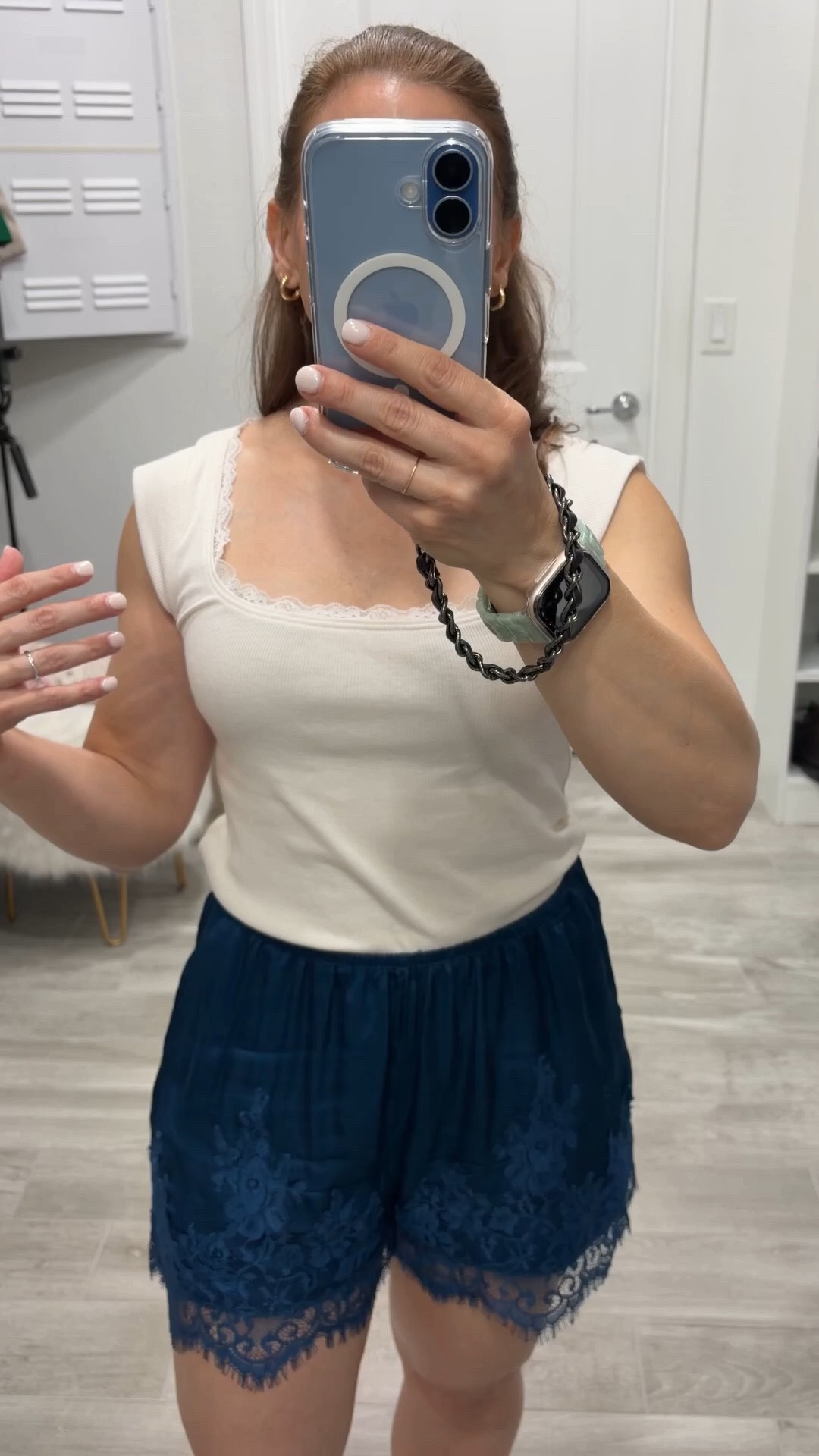 Beautiful satin and lace shorts for summer

#LTKootd #LTKPetite #LTKOver40