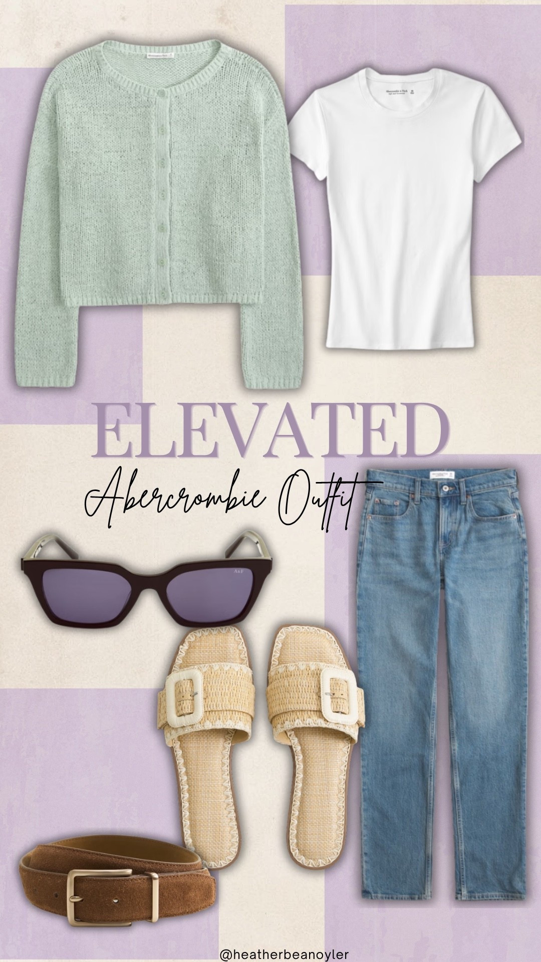 SUMMER ABERCROMBIE OUTFIT IDEA 🌿✨

Elevated everyday style featuring a soft cardigan, fitted white tee, straight leg jeans, raffia sandals, and timeless accessories. Perfect for spring weekends, brunch dates, casual outings, travel days, and effortless everyday wear.

✨ Shop this chic Abercrombie inspired look on LTK.

[abercrombie outfit, spring outfit, spring fashion, cardigan outfit, white tee outfit, straight leg jeans, raffia sandals, casual chic outfit, elevated basics, capsule wardrobe, everyday style, neutral outfit, effortless style, classic fashion, weekend outfit, brunch outfit, travel outfit, affordable fashion, denim outfit, spring wardrobe essentials]

#LTKxAbercrombie #LTKOver40 #LTKootd
