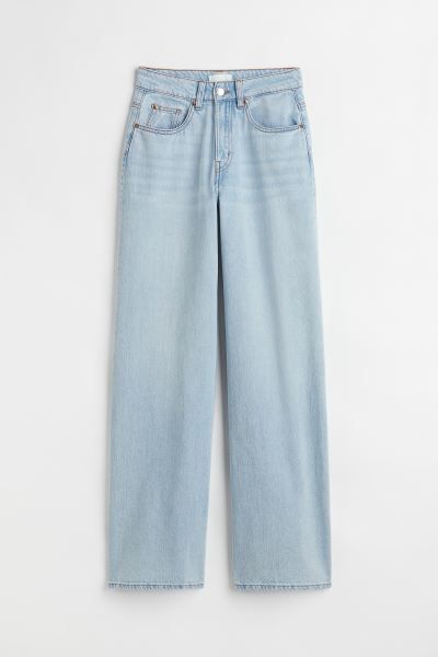 Wide High Jeans | H&M (US + CA)