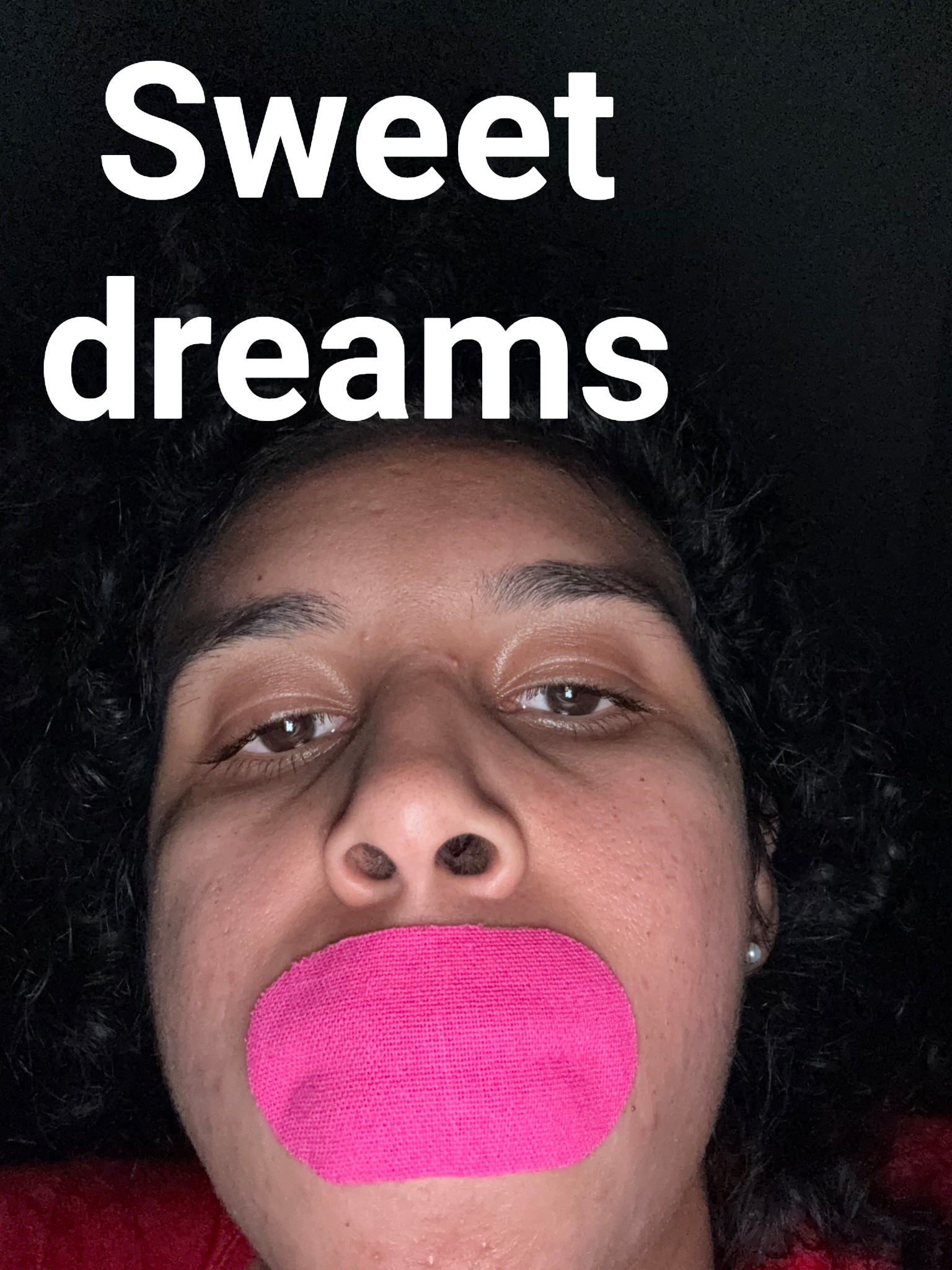 Get rid of
Your double chin and breathe through your nose 