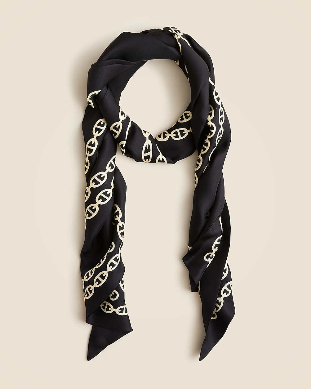 Printed silk scarf | J. Crew US