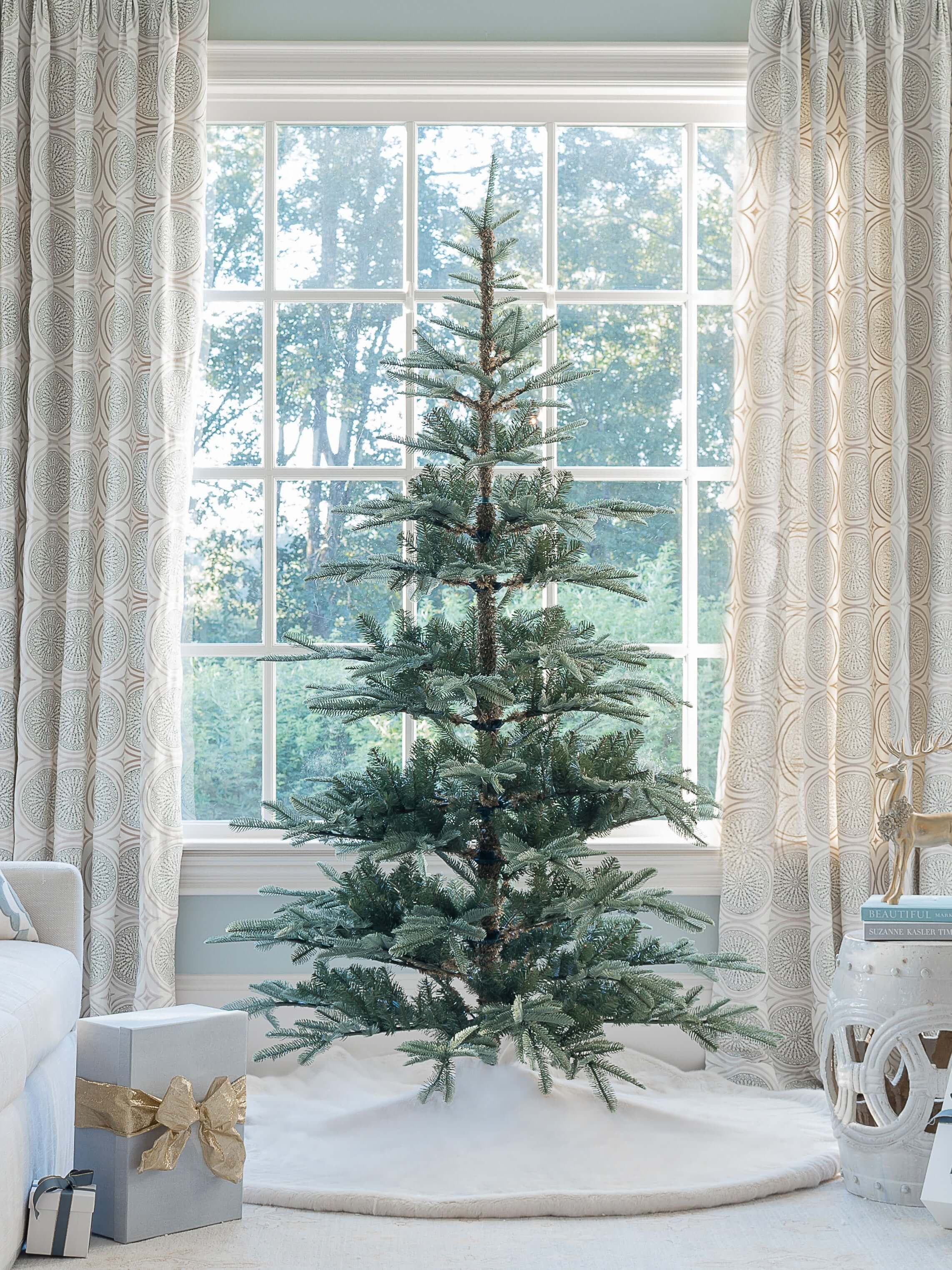 8 Foot King Noble Fir Artificial Christmas Tree Unlit | King of Christmas