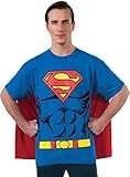 DC Comics Superman Costume T-Shirt With Cape | Amazon (US)