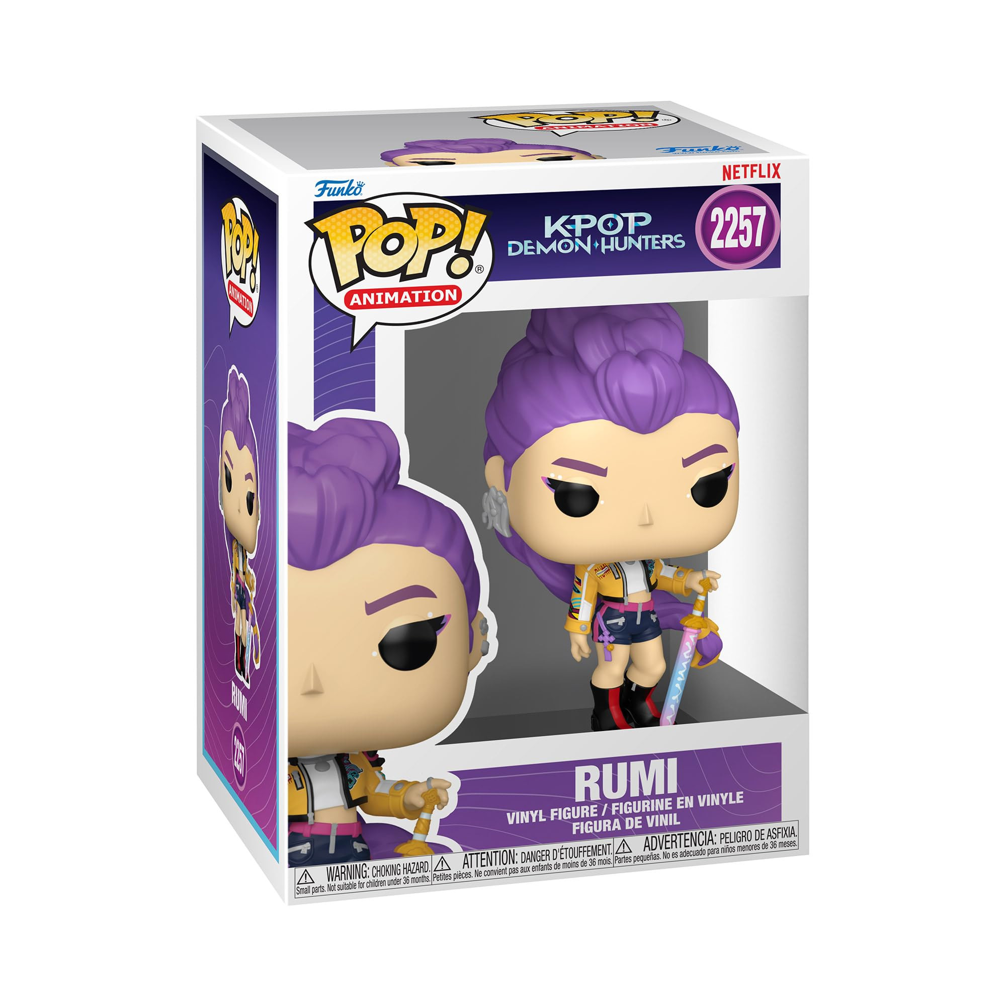 Funko Pop Animation: KPop Demon Hunters - Rumi - Collectable Vinyl Figure - Gift Idea - Official ... | Amazon (UK)