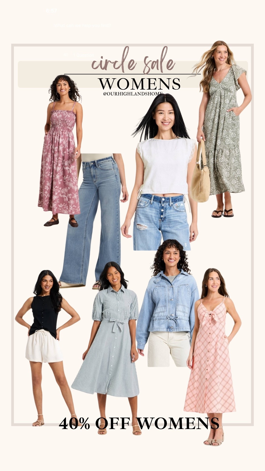 40% off womens spring clothing for circle week sale. new spring styles

#LTKootd #LTKPetite #LTKSeasonal