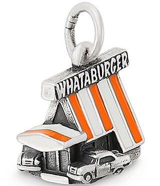 James Avery Enamel Whataburger Charm - Sterling Silver | Dillard's