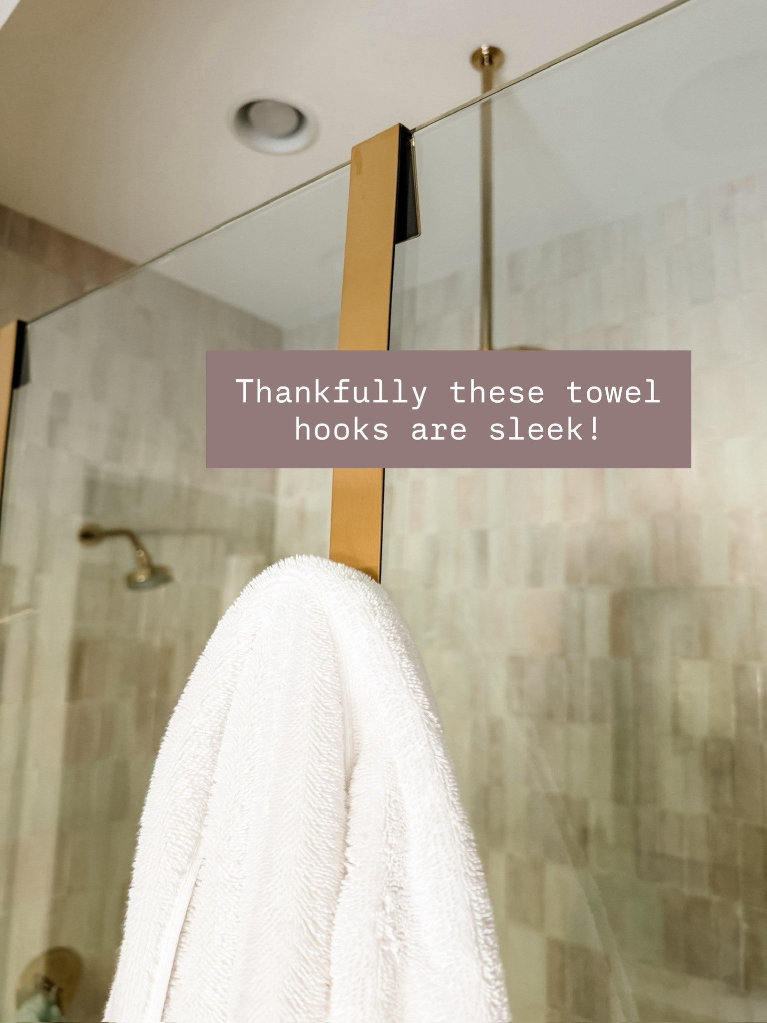 An easy add that just makes it feel a little bit more put together in your bathroom! These towel hooks are great!

Loverly Grey, Amazon, towel hooks, home finds, prime day, home organization