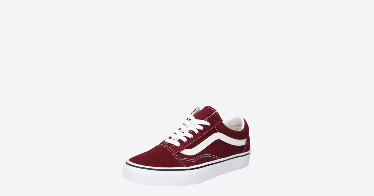 VANS Sneakers laag 'Old Skool' in Donkerrood | ABOUT YOU | ABOUT YOU NL
