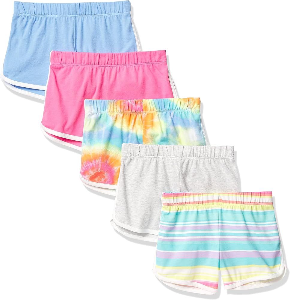 Amazon.com: The Children's Place Girls Dolphin Shorts 5-Pack, in The Pink, Medium: Clothing, Shoe... | Amazon (US)
