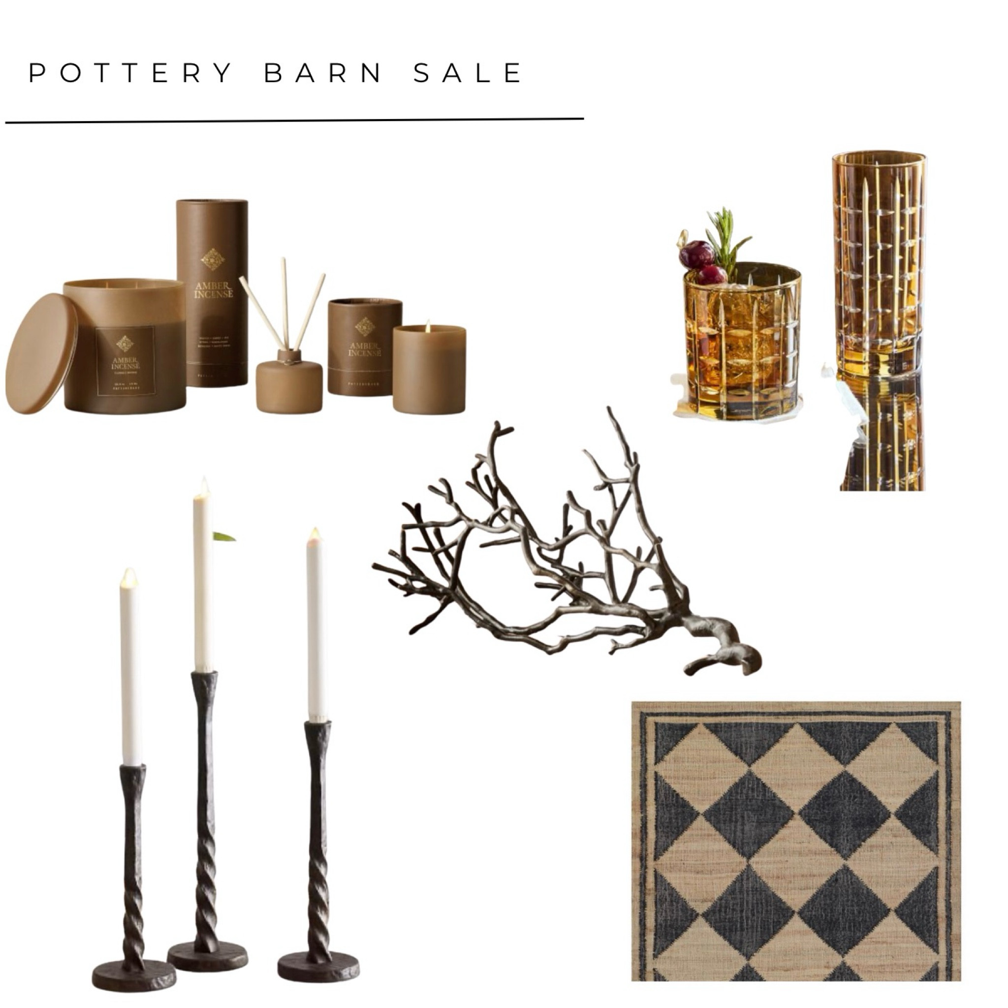 Pottery Barn 
Labor Day Sale 
Home Decor 
Area Rugs
Candlesticks
Candles 
Glassware 

#LTKFindsUnder100 #LTKStyleTip #LTKHome
