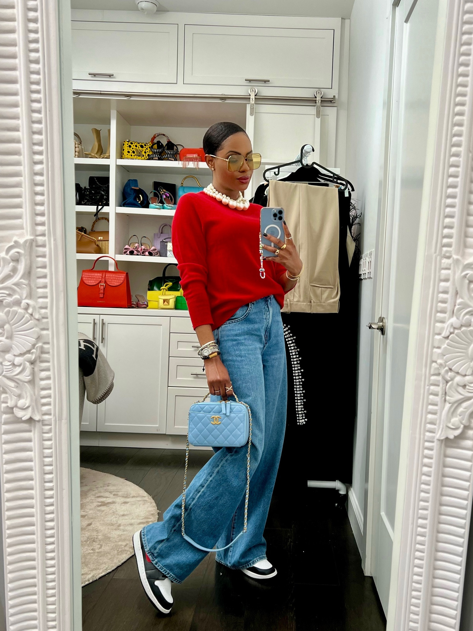 This look is everything and sound. I am 100% obsessed with these jeans and will be wearing them on repeat so, prepare to be sick of me! Lol.
Link to jeans: https://rvlv.me/Kxfg78

#LTKover40 #LTKstyletip