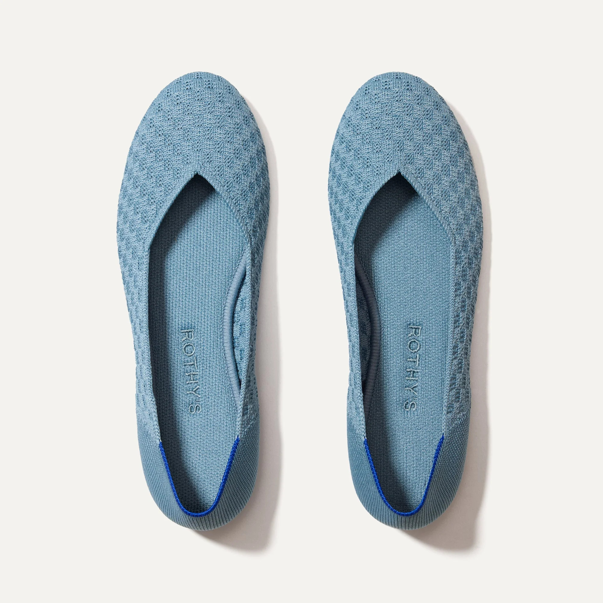 The Flat in Sky Basketweave | Women's Shoes | Rothy's | Rothy's