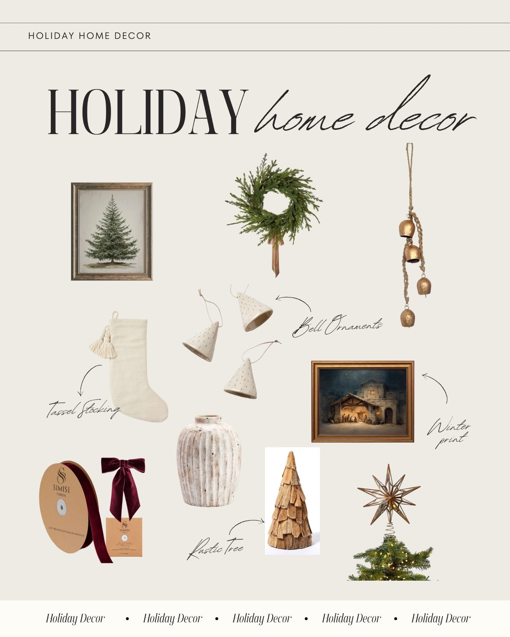 Affordable Holiday Home Decor! 

#LTKCyberWeek #LTKSeasonal #LTKHoliday