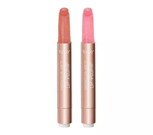 Make Your Selection: tarte X Shawn maracuja juicy lip plump duo | QVC