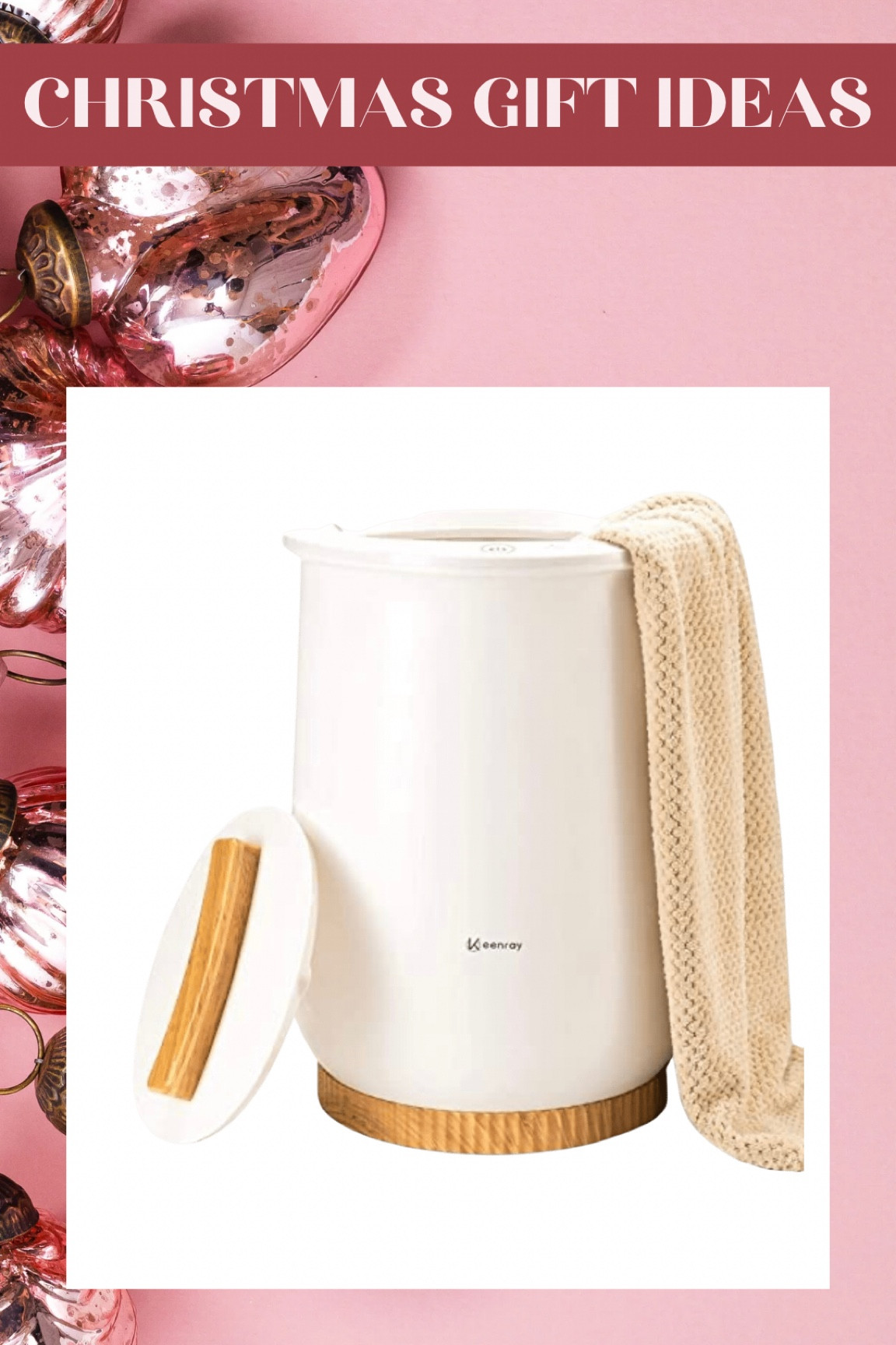 Christmas Gift Ideas
Gift guide
Gifts for her
Gifts for the home
Towel warmer

#LTKunder100 #LTKFind #LTKGiftGuide