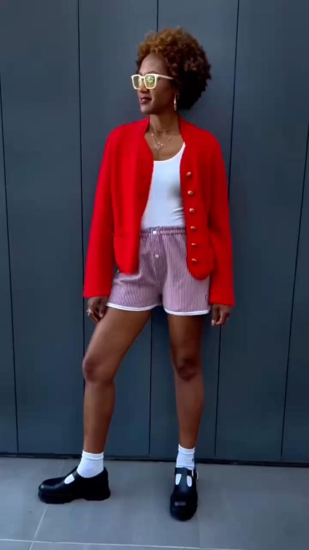 #OOTD for fun day out. In a little transition fit for fall. And red is gonna be my go to color for the season.  And why not with a little cashmere in this pop of color, to take the chill off. #shop #barrie #cashmere



#LTKSeasonal #LTKStyleTip #LTKTravel