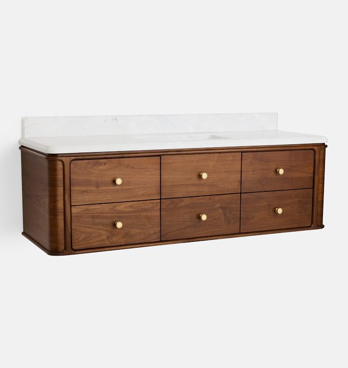 Esme Single Vanity, 60" | Rejuvenation