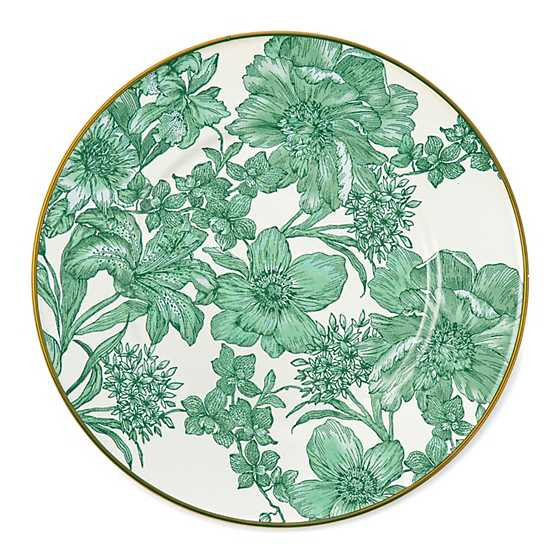 Emerald English Garden Salad Plate | MacKenzie-Childs