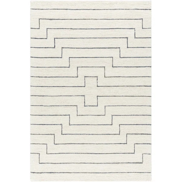 Kardelen Hand Tufted Wool Abstract Rug | Wayfair North America