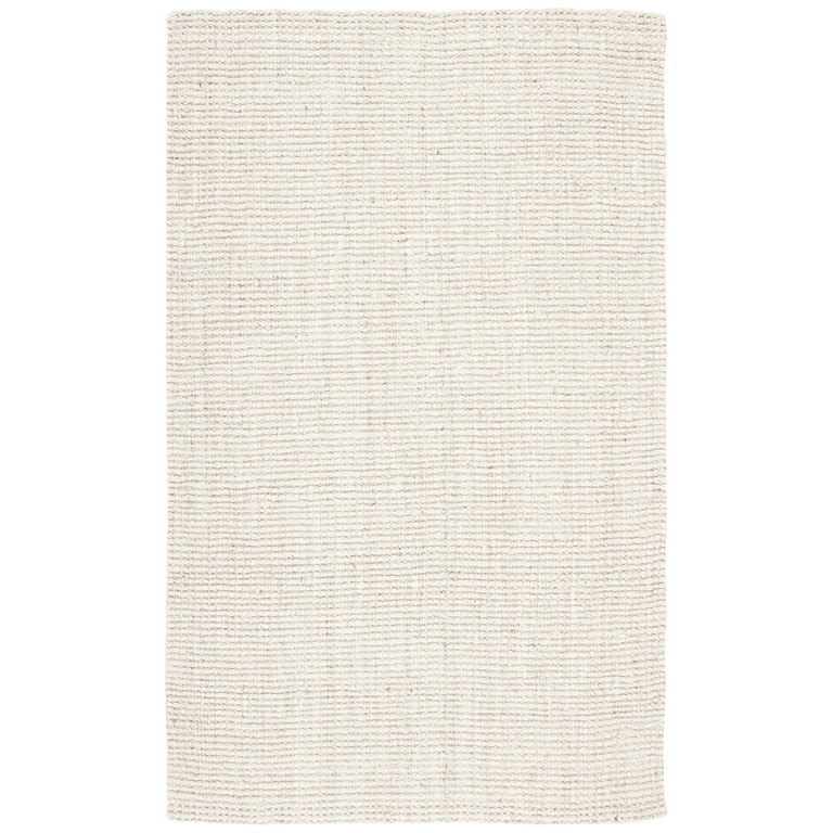 SAFAVIEH Natural Fiber Delmar Braided Jute Area Rug, Bleach/Ivory, 8' x 10' | Walmart (US)