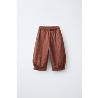 Zara - Floral Balloon Trousers - Pink - 6 Years (45,2 Inches) - Kids | Zara US