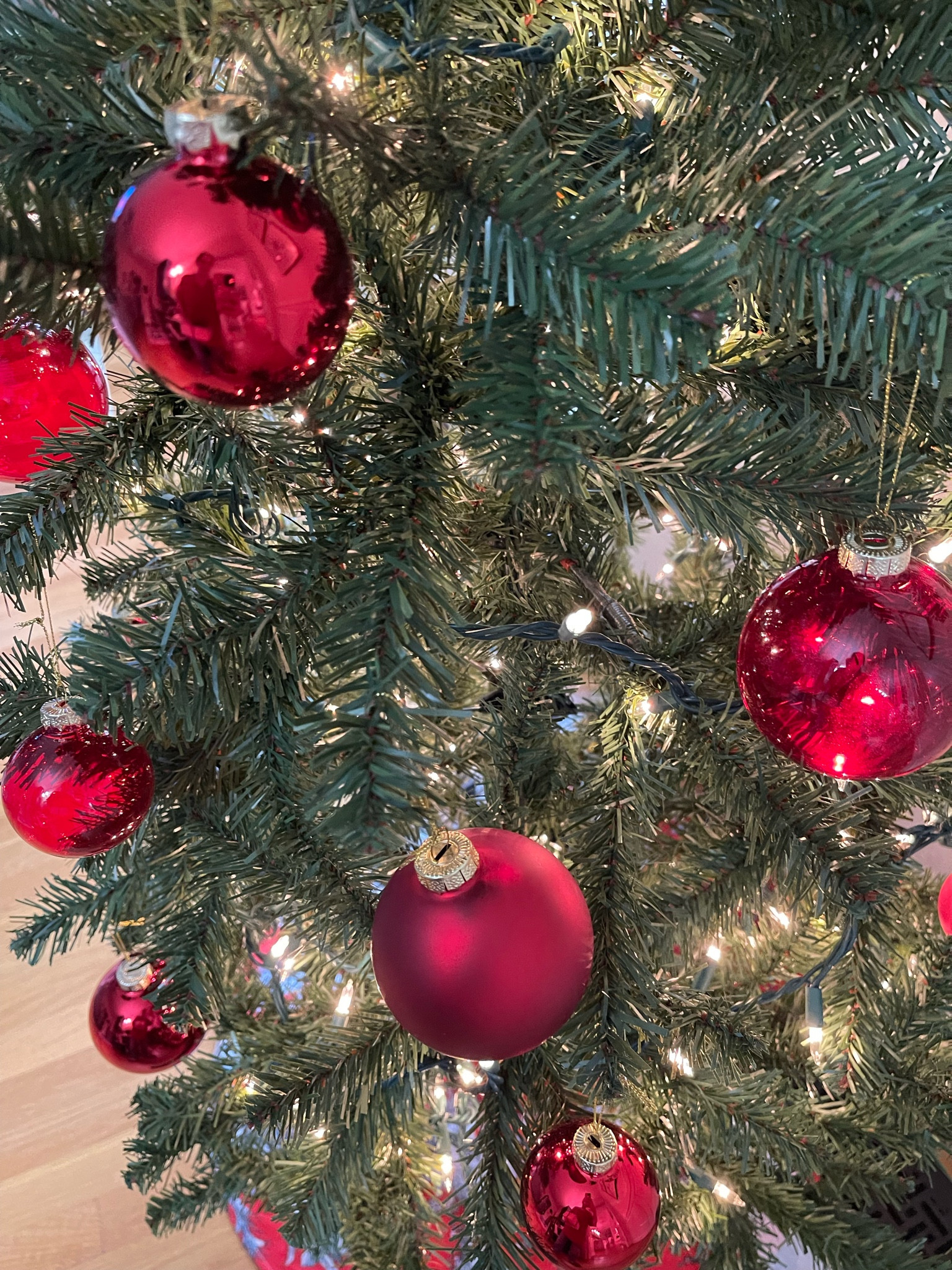 Lightweight glass Christmas ball ornaments 

#LTKFindsUnder50 #LTKHoliday #LTKHome