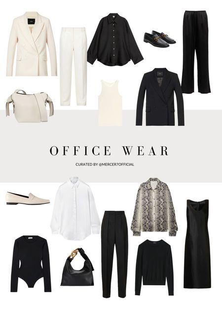 Here I have built a collection of office worthy staples to make you feel chic but comfortable in your working day. I have included some classic double breasted blazers from Selfridges, some tailored trousers and a snake print shirt to add some print! 


- workwear, work staples, wardobe staples, smart style, tailored trousers, satin dress, leather shoulder bag, satin shirt

#LTKSeasonal #LTKstyletip #LTKeurope