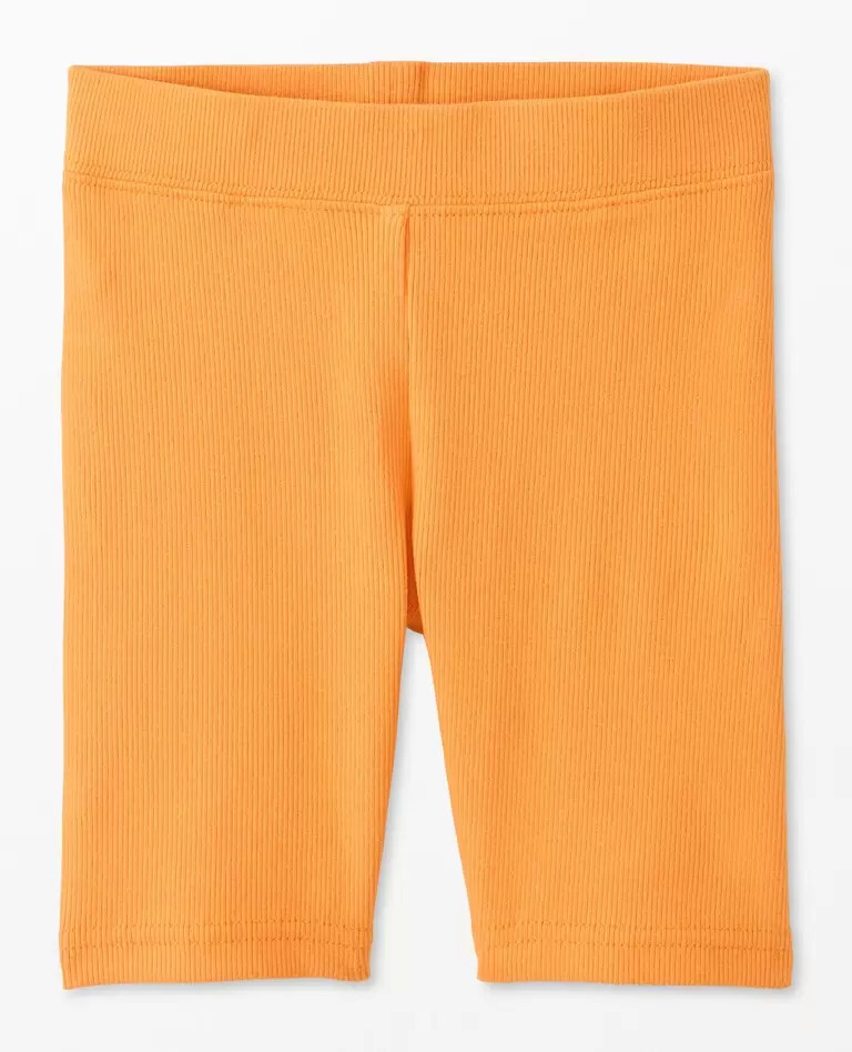 Ribbed Bike Shorts | Hanna Andersson