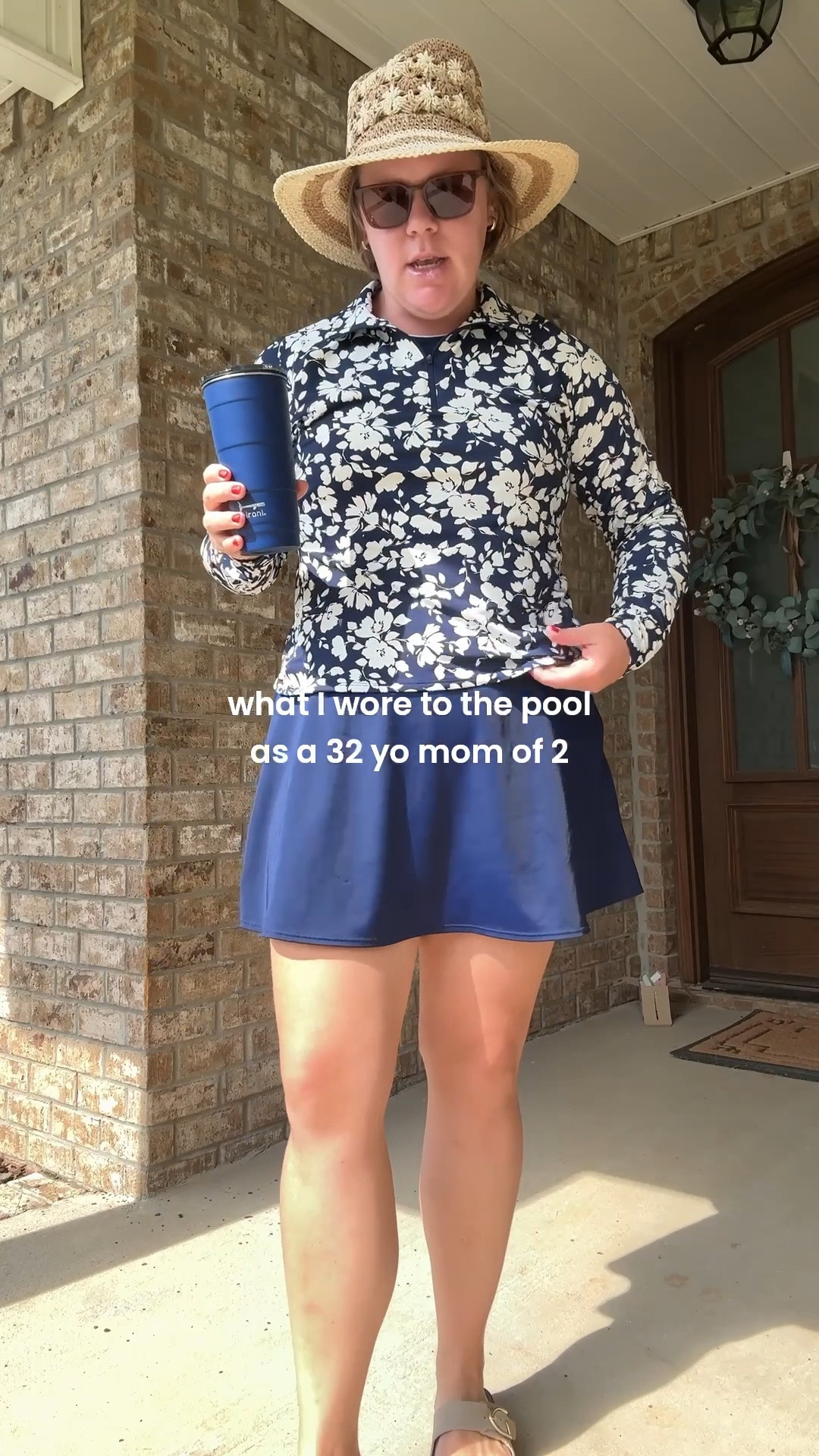These Landsend pieces are my favorite for summer and hold up very well! This swim dress is my favorite with the high neck and it comes in long which is essential for me! TTS. Also my Rothy buckle sandals are back in stock and on sale!

#LTKootd #LTKmomlife #LTKSwim