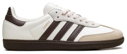 adidas Originals Samba OG Womens Sneaker (Cream Earth Strata Gum Lux, 7.5) | Amazon (US)