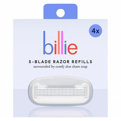 Billie Women's 5-Blade Razor Refill - 4ct | Target