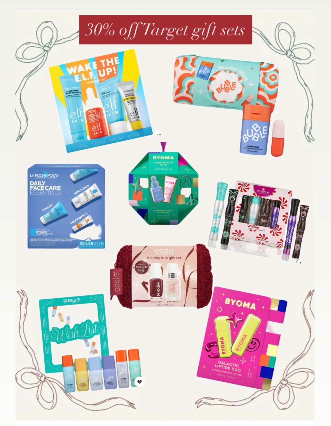 30% off Target gift sets! These make for such great gifts. Snag them while they’re on sale. 

#target #giftsets #sale #deal #holiday #gifts #skincare #nails #beauty #giftidea

#LTKHoliday #LTKGiftGuide #LTKBeauty