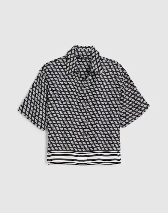 Patch-Pocket Boxy Shirt | Madewell