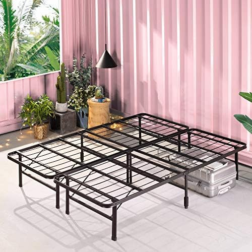 ZINUS SmartBase Tool-Free Assembly Mattress Foundation / 14 Inch Metal Platform Bed Frame / No Bo... | Amazon (US)