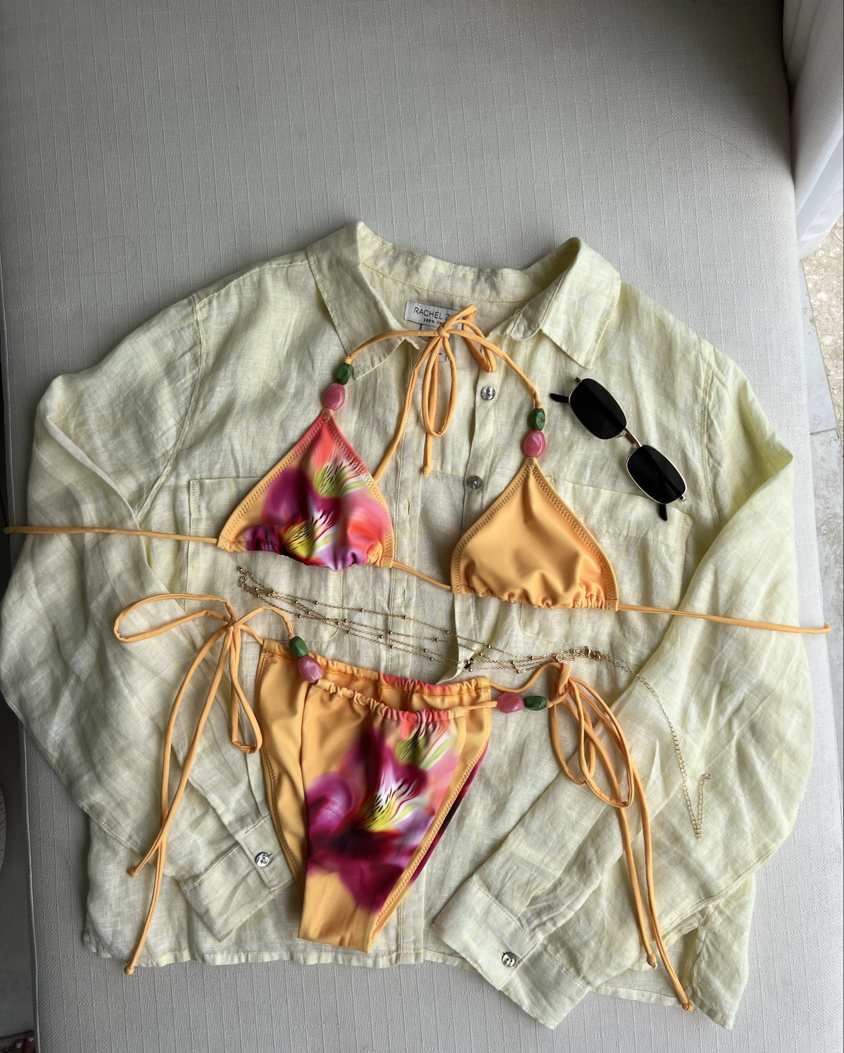 a colorful resort wear outfit 🧡 

honeymoon, summer, vacation, coverup, bikini 

#LTKFindsUnder100 #LTKStyleTip #LTKSummerEdit