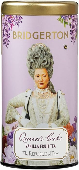 The Republic of Tea - Bridgerton Queen's Cake Vanilla Fruit Tea, 36 Tea Bags | Amazon (US)