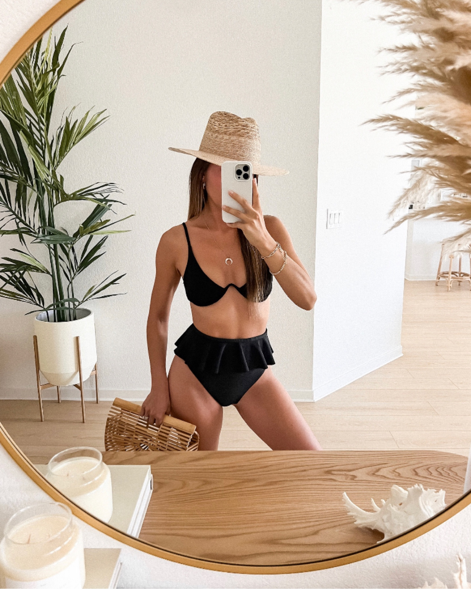 Combined 2 bikini pieces to create a cute swimsuit set! Love the high waist peplum bottoms mixed with the skinny push up bikini top.

//  swimwear, swimsuit, swim, beach, pool, vacate, vacation outfit, resort wear, resort outfit, bikini top, bikini bottoms, straw hat, summer hat, summer bag, clutch, summer outfit, summer outfit, Beach Riot, Revolve, Lack of Color, Amazon, Amazon fashion, Amazon finds  

#LTKunder50 #LTKunder100 #LTKswim #LTKitbag #LTKswim #LTKtravel #LTKFind #LTKSeasonal #LTKstyletip