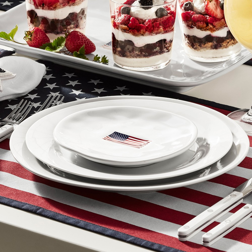 American Flag Dinnerware Collection | Williams-Sonoma