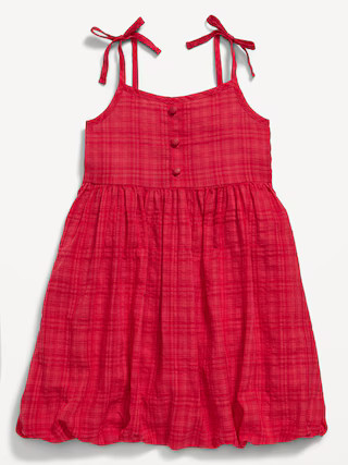 Sleeveless Bubble Dress for Toddler Girls | Old Navy (US)