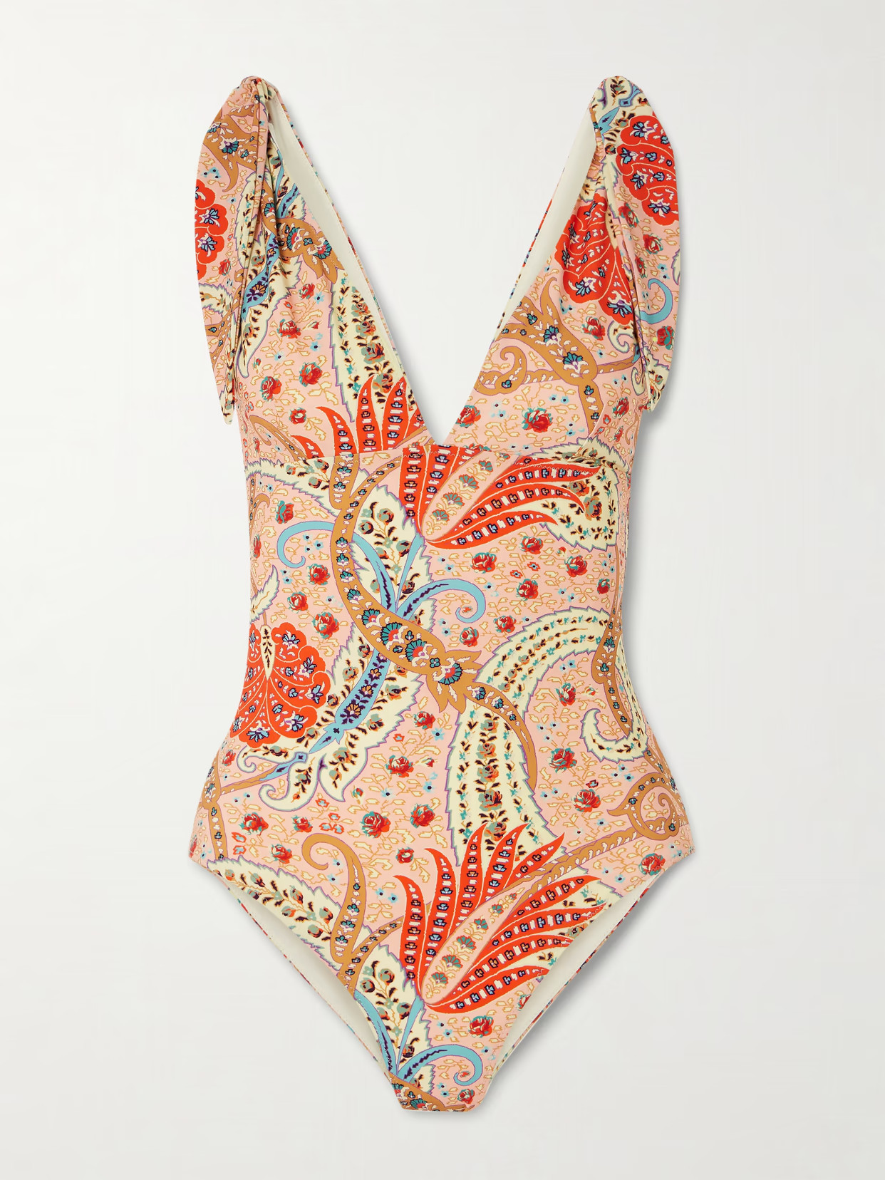 Etro - Paisley-print Swimsuit - Pink | NET-A-PORTER (US)