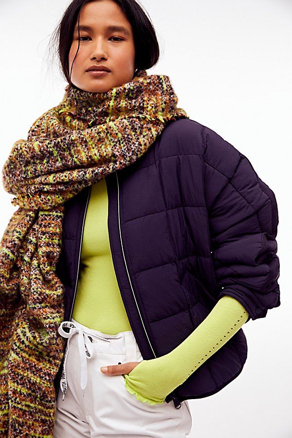 Pippa Packable Puffer Jacket by FP Movement at Free People, Navy, XS | Free People (Global - UK&FR Excluded)