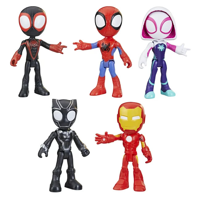 Marvel Spidey and His Amazing Friends Hero Collection Pack, 5 Action Figures, Christmas Stocking ... | Walmart (US)