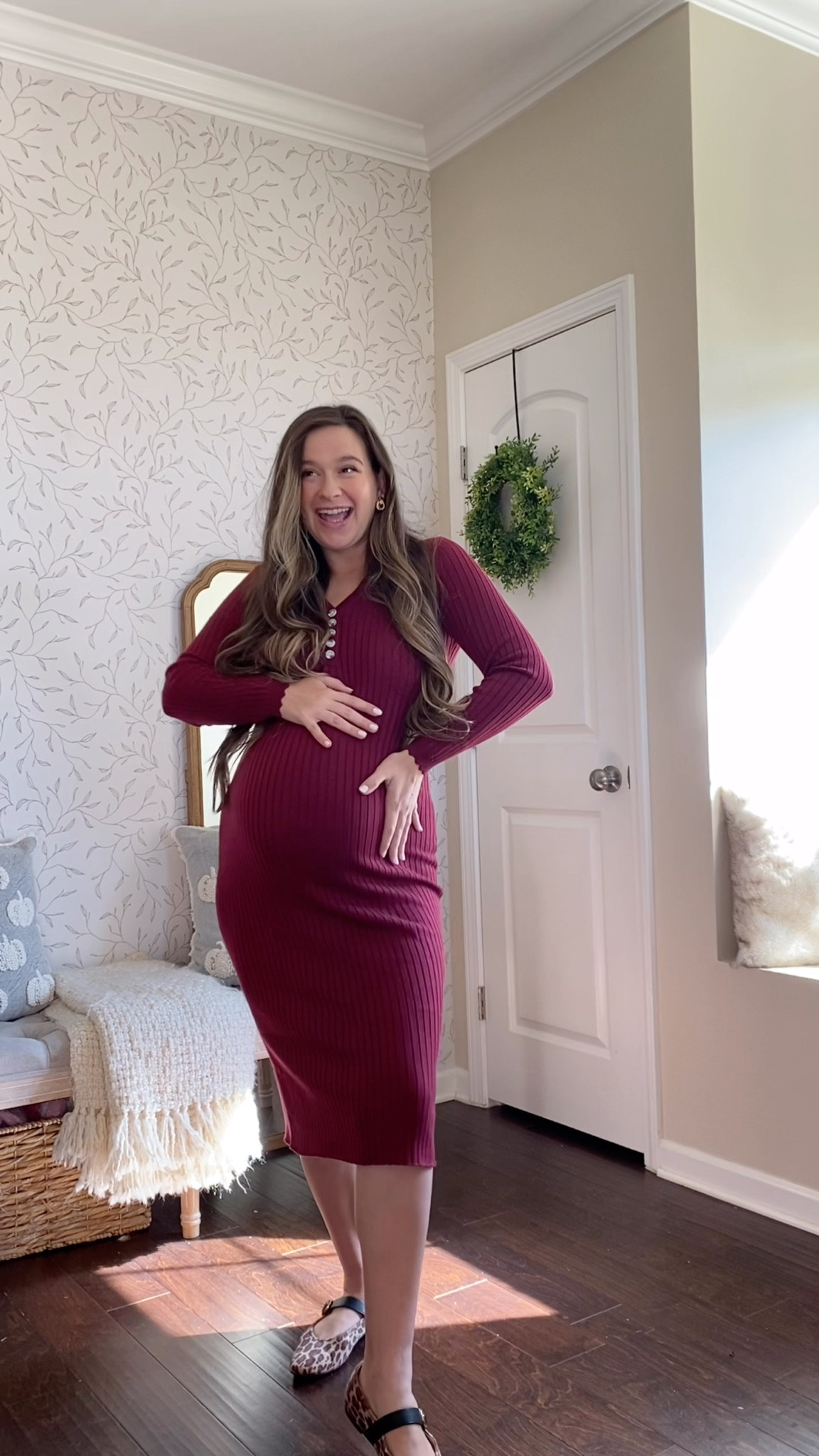 2 maternity dresses that are screaming to be added to your fall bump wardrobe 🤰🏼✨🤍

#LTKBump #LTKStyleTip #LTKSeasonal