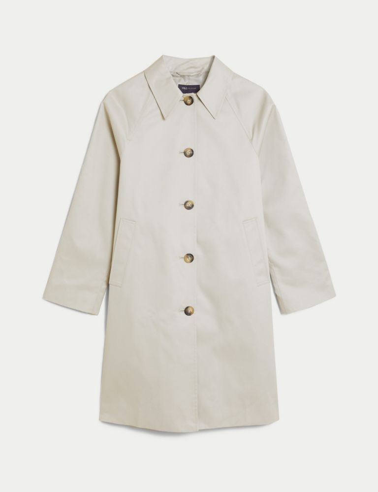 Cotton Rich Stormwear™ Car Coat | Marks & Spencer (UK)